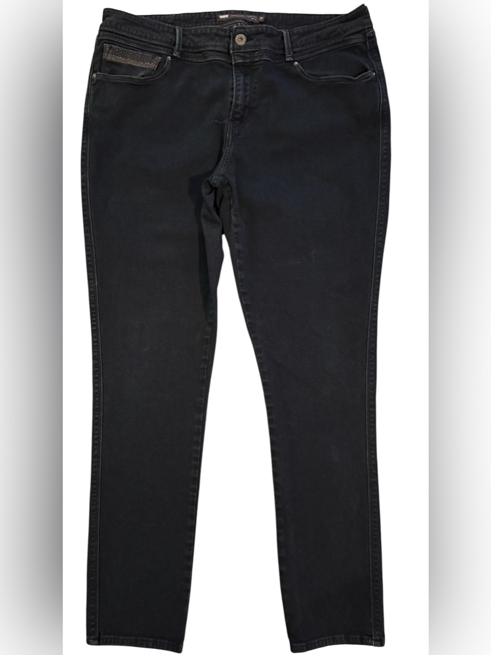Levi’s Demi Curve Classic Rise Skinny Jeans Black Size 33” x 32” L Pockets | GUC